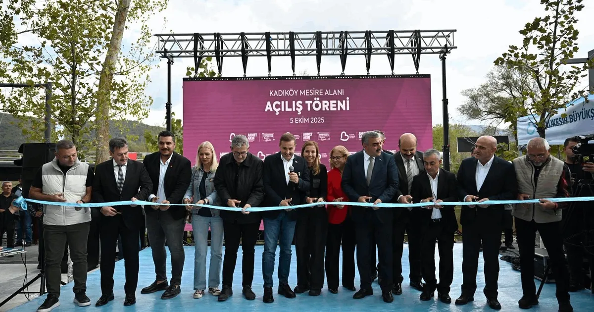 balikesirde balya kadikoy mesire alani acildi eADwnba3