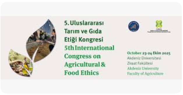 dr ortas 5 uluslararasi tarim ve gida etigi kongresi uzerine izlenimler D35c91Kd.png