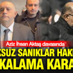 Aziz ihsan aktas davasinda tutuksuz saniklar hakkinda yakalama karari mLUO1366