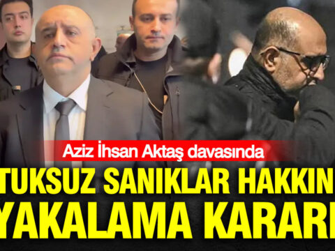 Aziz ihsan aktas davasinda tutuksuz saniklar hakkinda yakalama karari mLUO1366